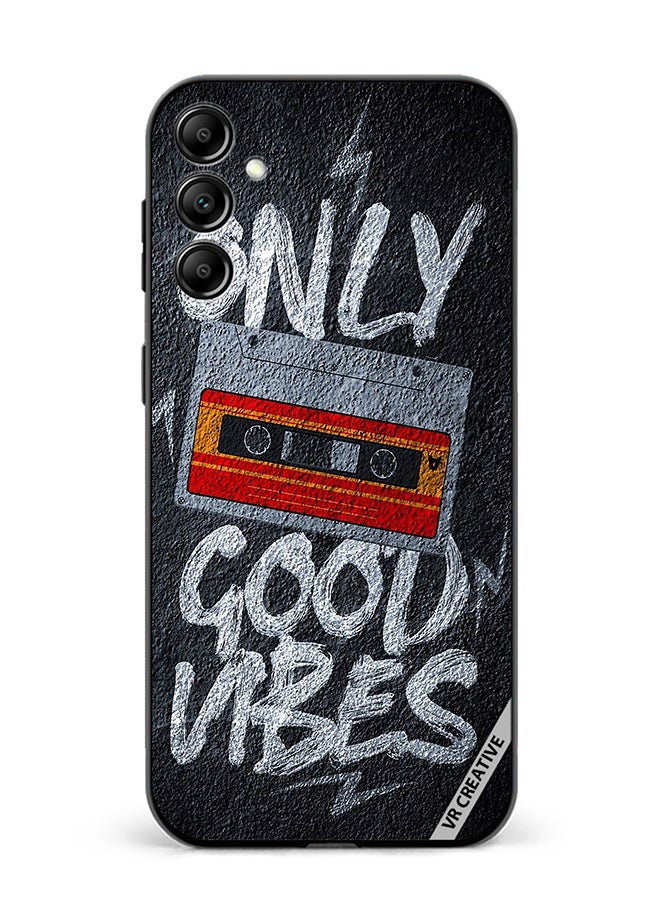 VR CREATIVE Protective Case Cover For Samsung Galaxy A55 Only Good Vibes Design Multicolour - Image 1