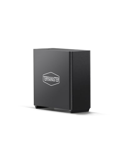 TERRAMASTER D4 SSD NVMe Enclosure - 40Gbps 4Bay, USB Storage Type-C Supports 4xM.2 NVMe 2280 SSDs, Compatible with USB 4/3.2/3.1/3.0, Thunderbolt 5/4/3, Mobile App for Data Backup Included (Diskless) - Image 1