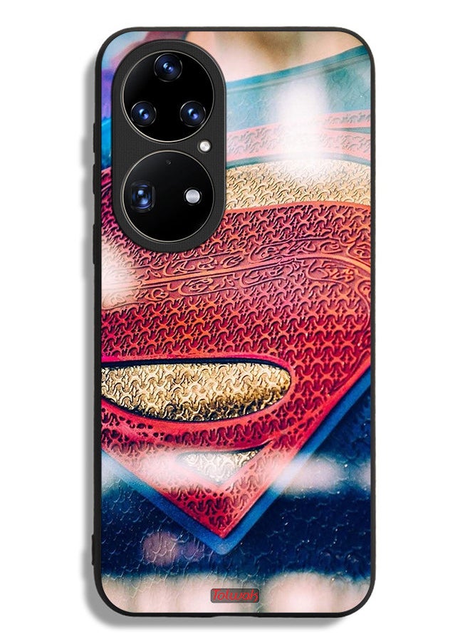 Tolwak - Huawei P50 Pro Protective Case Cover Superman Logo - Image 1