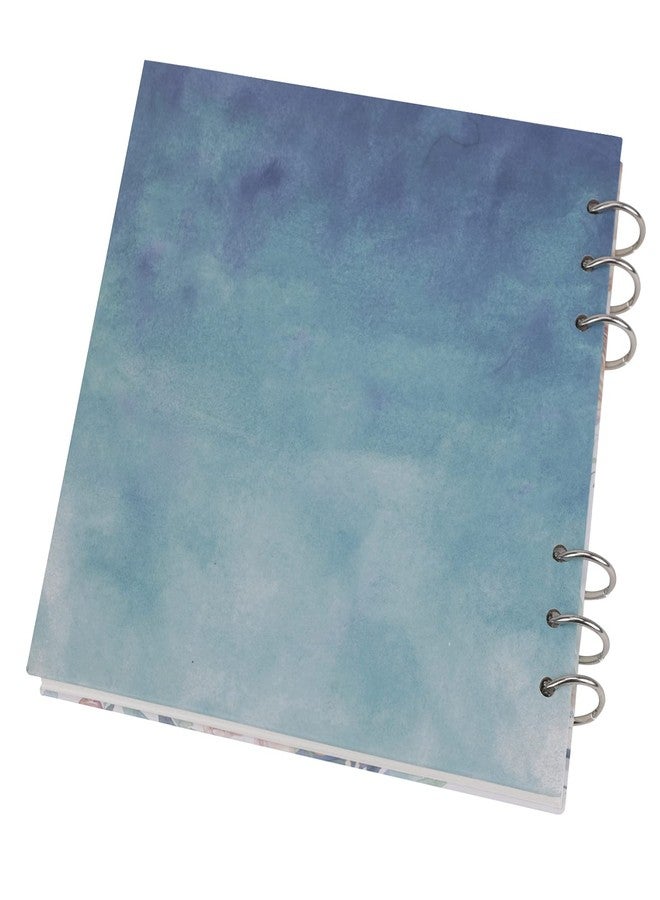 BXT Watercolor Sketchbook - Watercolor Paper Sketch Book | Cold Press | 7.7 x 7.7 in, 20 Sheets, 140lb (300gsm) Heavyweight Paper | Loose-Leaf Binding, Lay Flat Water Journal, for Kids, Amateur - Image 3