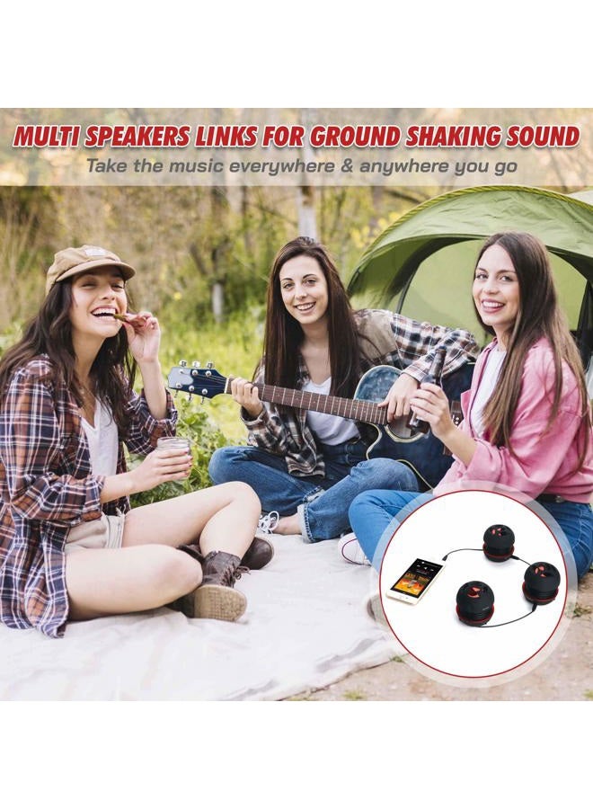 AYL Mini Speaker System, Portable Plug-in Speaker with 3.5mm Aux Input, External Audio for Laptop Computer, MP3 Player, iPhone, iPad, Cell Phone (Black) - Image 5