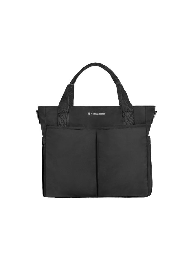 KIKKABOO حقيبة ماما برييل سوداء - Image 1