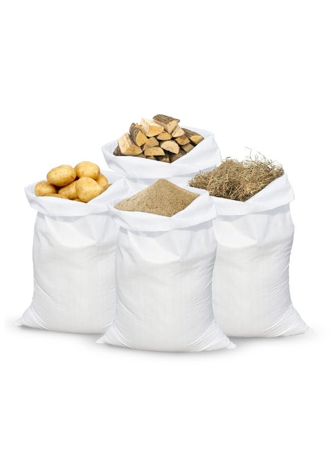 20 Packs Polypropylene Woven UV Sandbags, Empty Flood Protection Bags 18.9" x 29.5" - Image 1
