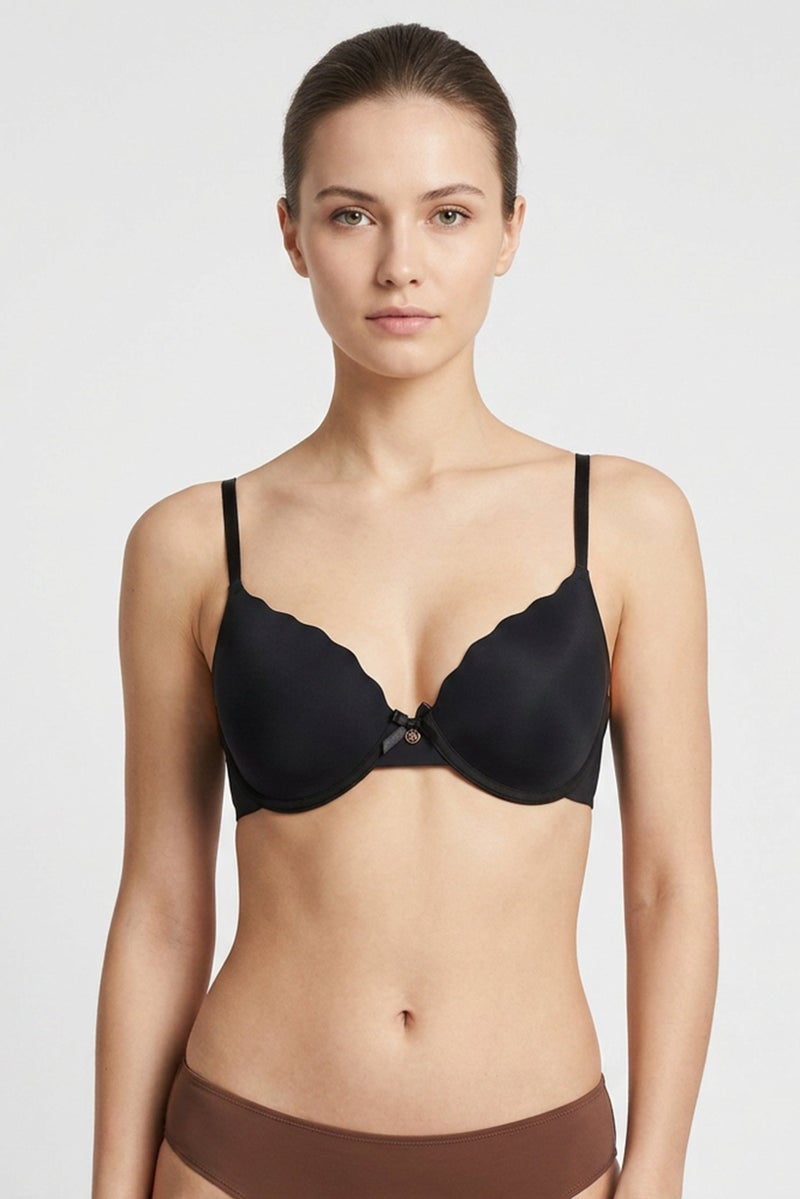 Nanette lepore Women 3 Pieces Plain Underwired Push Up Bra, Multicolor - Image 1