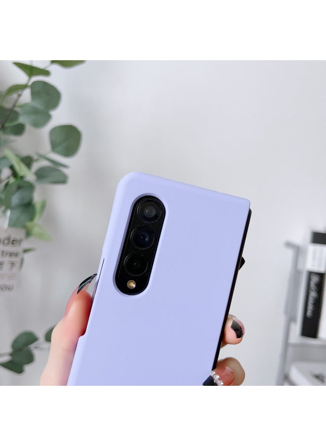 Generic For Samsung ZFOLD6 5G Mobile Phone Case ZFOLD4/W23 Official All-inclusive Liquid Silicone Case ZFOLD2-Color:Light Blue-Applicable Model:Samsung ZFOLD3/W22  - Image 3