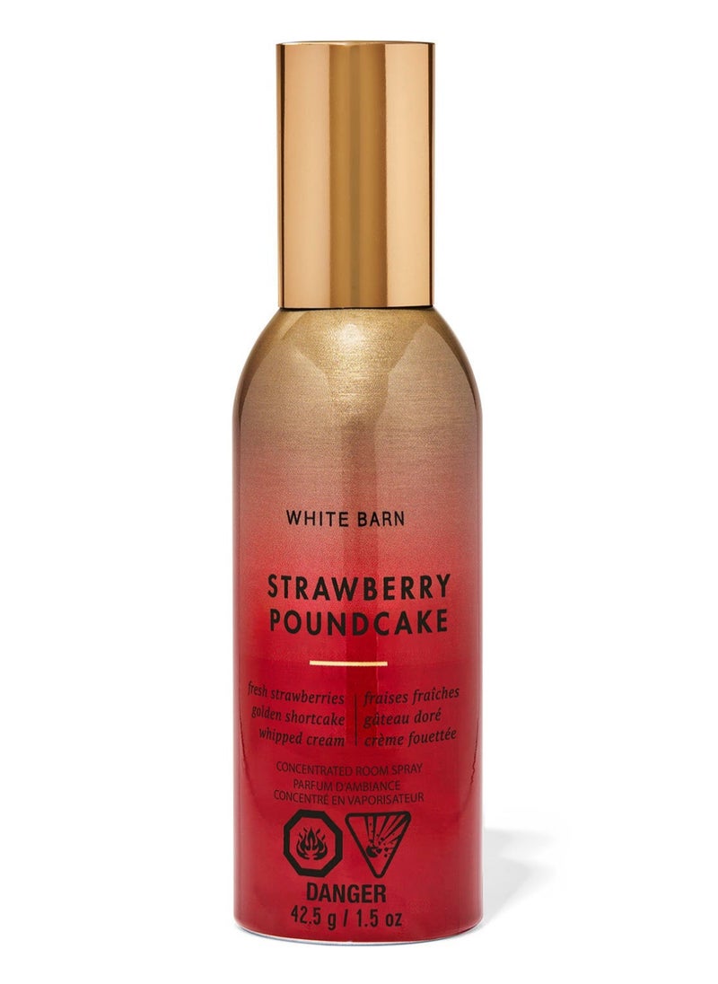 Bath & Body Works Strawberry Pound Cake Concentrated Room Spray 