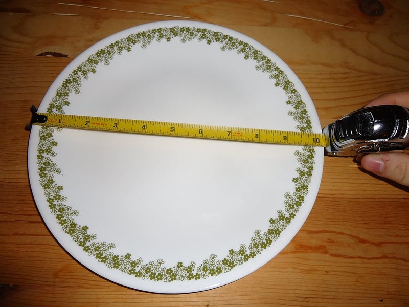 Corelle Corelle by Corning  1025 dinner plate   Sold as set of FOUR  Pattern has 2 names   CRAZY DAISY  SPRING BLOSSOM  - Image 3