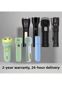 Generic Kangming 8951 Flashlight Mini Kids Student Outdoor Home Lighting LED Rechargeable Plastic Flashlight-Product Specifications:Flashlight Yb-132 (lithium Battery Red)  - Image 2