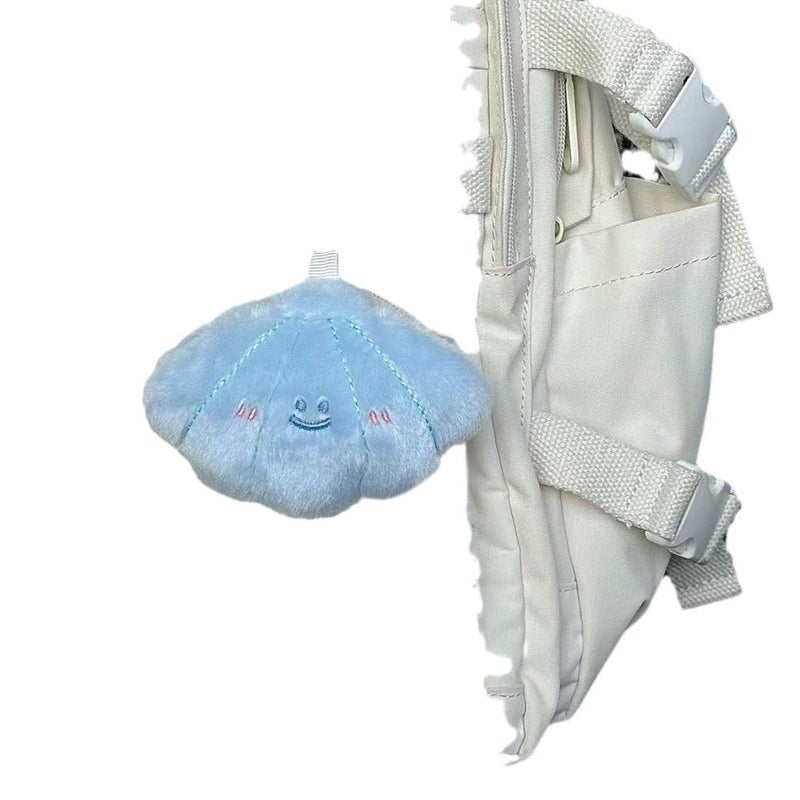 Plush Keychain Mirror Blue Shell - Image 5