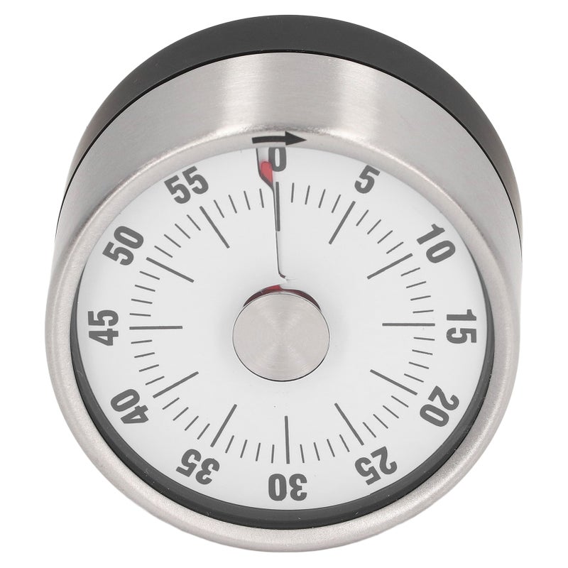 Magnetic Timer Magnet Design Stainless Steel 70db Alert High Accuracy Visual Timer for Kitchen Cooking Management White - Image 5