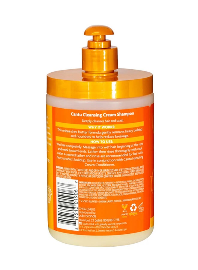 Cantu Cleansing Cream Shampoo With Shea Butter 709grams - Image 2