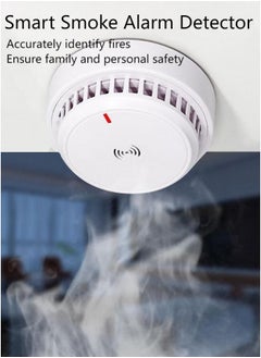 Generic Smart Smoke Alarm Detector - Wireless Battery-Powered, Network Connected with Remote Monitoring for Home, Hotel, Factory, Office & Commercial Use  - Image 3