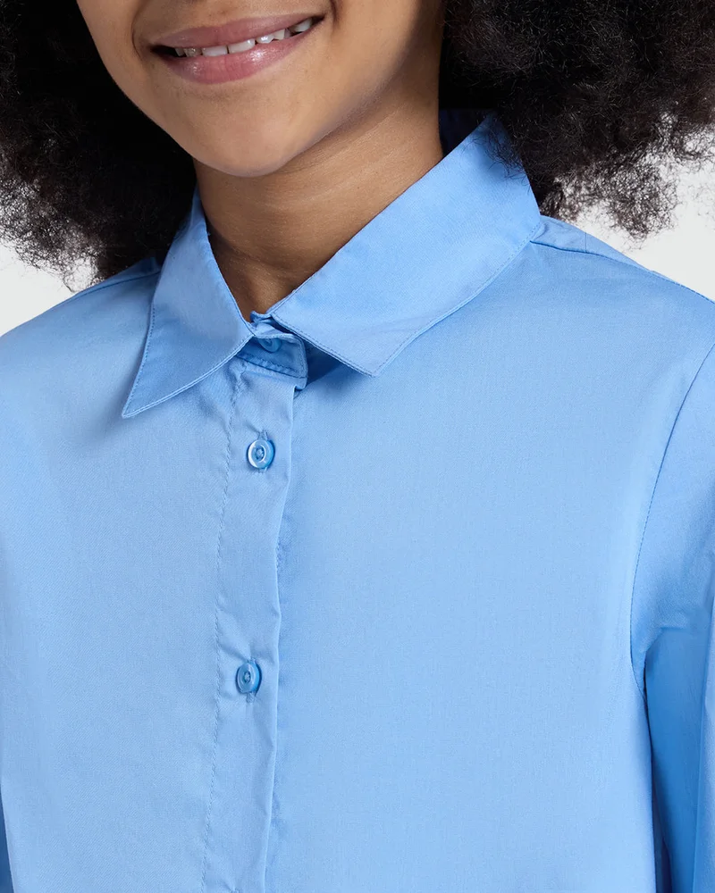 Ovs Long Sleeve Shirt For Girls – In Placid Blue
