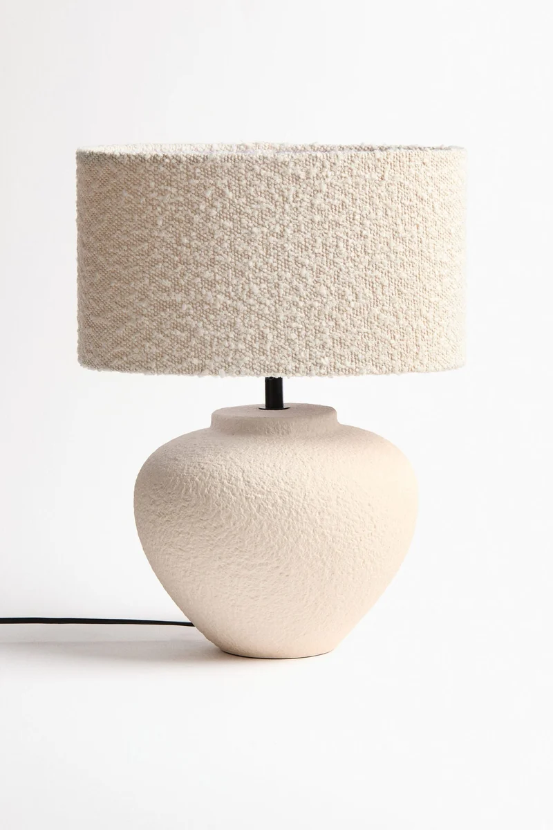 H&M Small bouclé lampshade