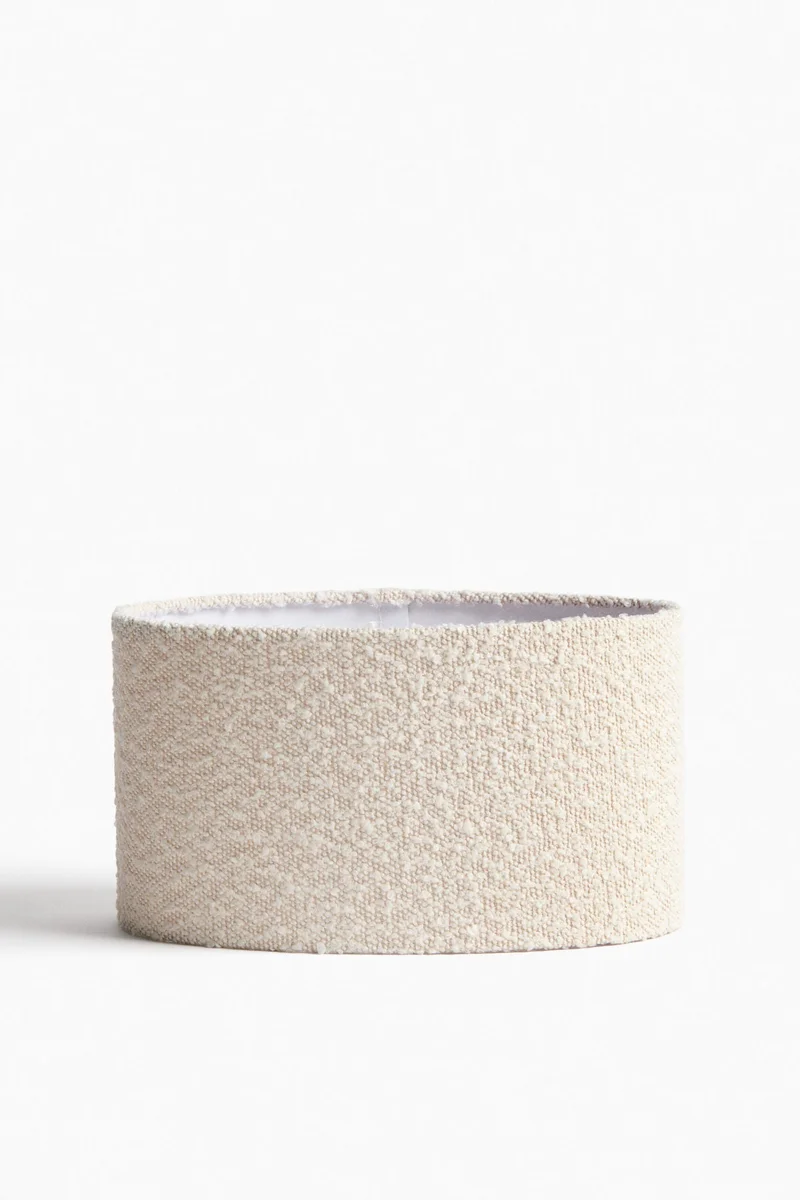 H&M Small bouclé lampshade