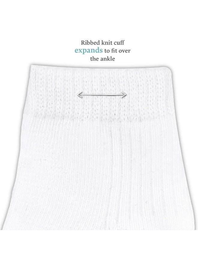 FRUIT OF THE LOOM Fruit of the Loom Baby 14-Pack Grow & Fit Flex Zones Cotton Stretch Socks - Image 3