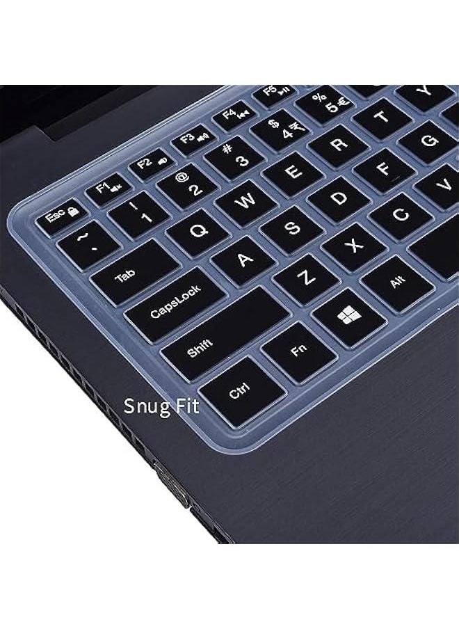 Arabest - Black Keyboard Cover for Dell Inspiron 15 3000 5000 3583, G3 G5 G7 15.6 Series, 17.3 Dell G3 Series, Insprion 17 7786, 5000 Series with Numeric Keypad - Image 1
