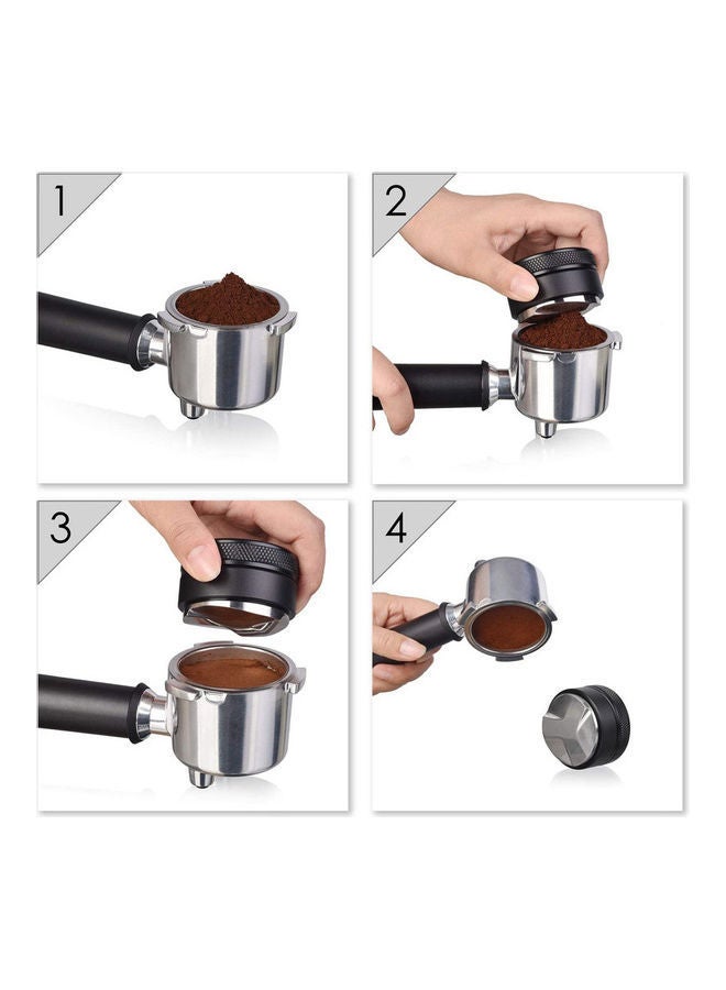 Y&D Coffee Distributor 51Mm Espresso Tamper Compatible With Delonghi Dedica Portafilter Black 51milimeter - Image 4