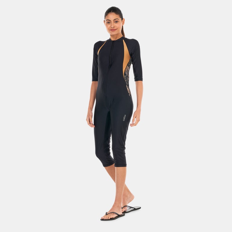 Coega Women's 3/4 Allover Print SlimKini Swimsuit - Image 1