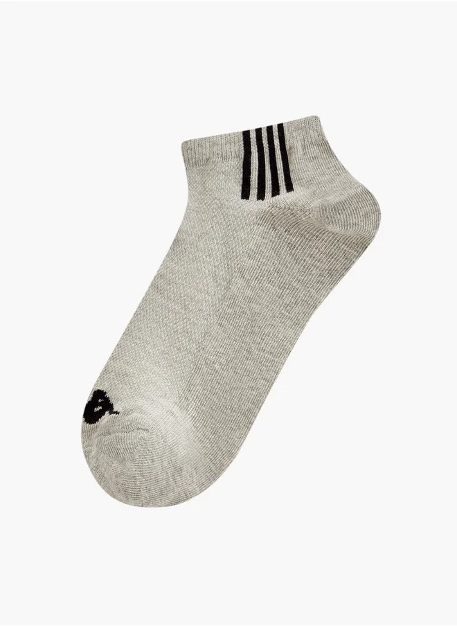 كابا Logo Print Non Terry Ankle Length Socks - Set of 5