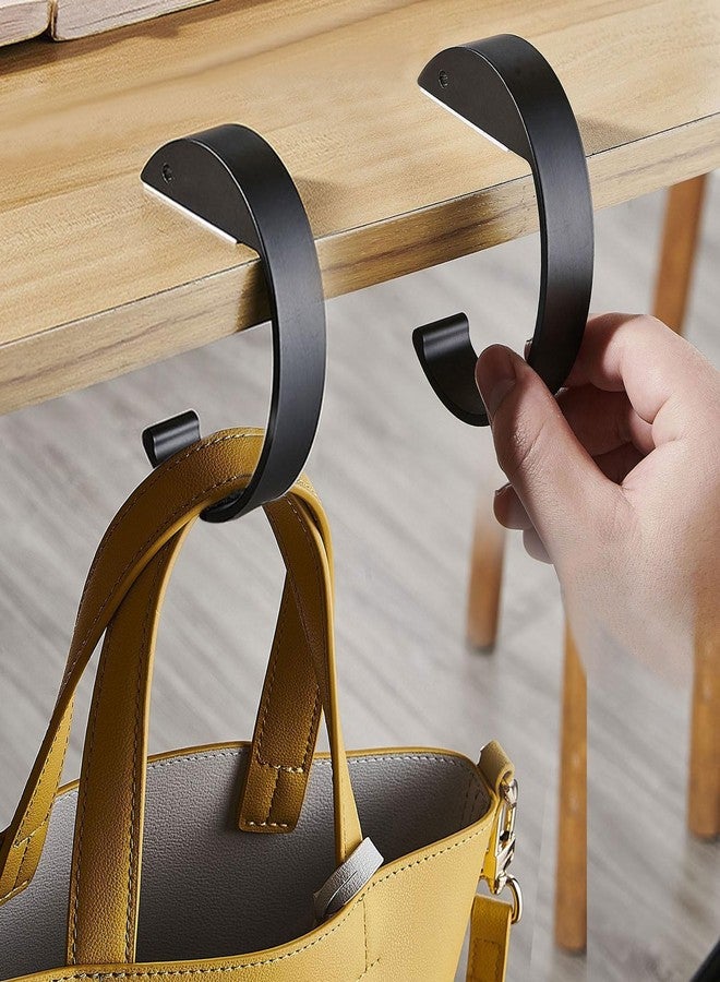 piercing Bag Holder Hook, Bag Holder, Secure Purse Holder for Restaurant and Office Use, Compact Bag Hanger for Travel and Shopping, Single Piece C-Shape Design - Image 1