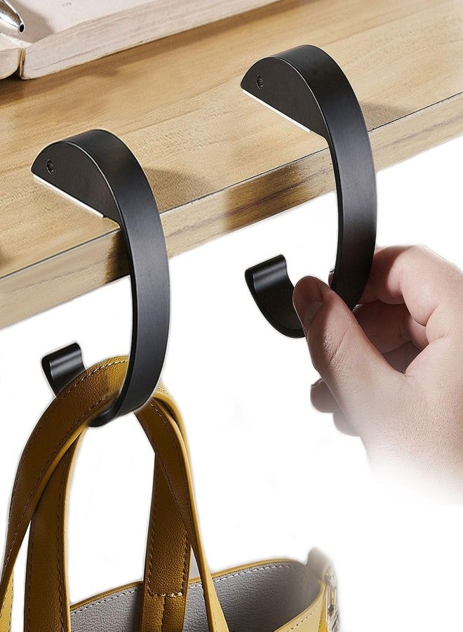 piercing Bag Holder Hook, Bag Holder, Secure Purse Holder for Restaurant and Office Use, Compact Bag Hanger for Travel and Shopping, Single Piece C-Shape Design - Image 4