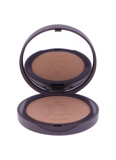 PUPA Milano Natural Side Compact Powder 003 Warm Beige Blurring Matte Pressed Powder Lightweight Coverage For A Radiant Poreless Complexion With Texture Smoothing Jojoba Oil 0.28 Oz  - Image 3