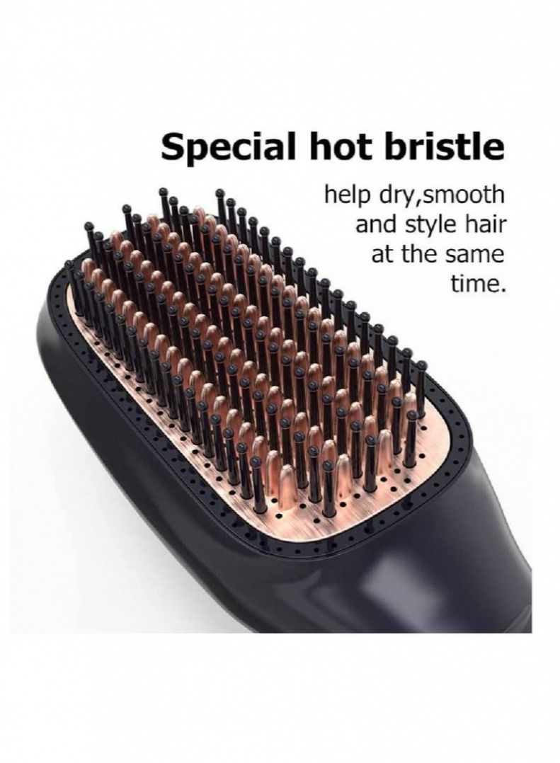 ELTRAZONE 2 In 1 Professional Hair Dryer Brush Straightening Brush Hot Air Styling Comb Electric Hair Straightener Styler - Image 2