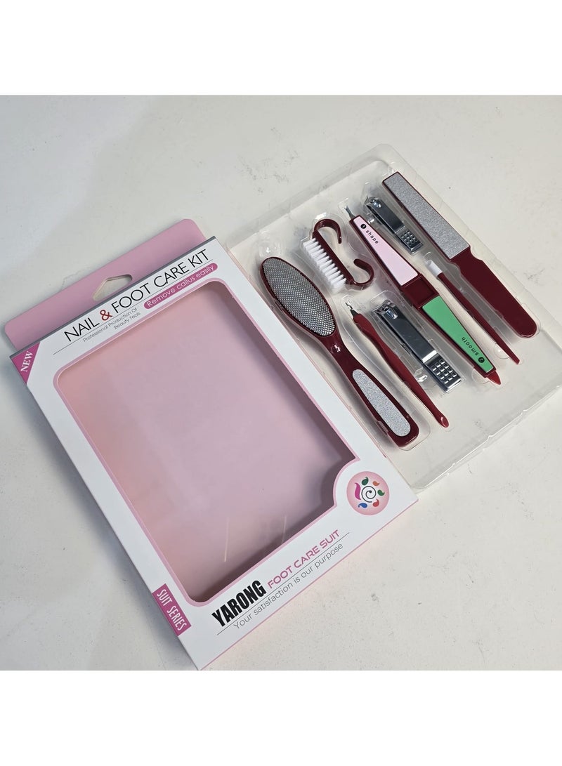 يورنج مجموعة عناية متكاملة بالأظافر والقدم  7 قطع بجودة عالية - Image 3