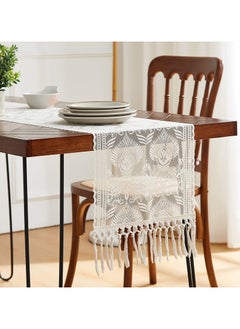 Generic French Elegant Lace Table Runner Decoration Dining Table, TV Cabinet, Shoe Cabinet, Coffee Table, Table Runner (Size: 30cmX180cm) 