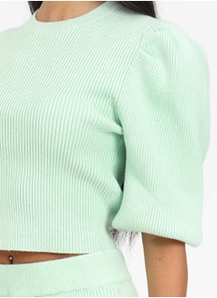 GLAMOROUS Puff Sleeve Knitted Jumper  - Image 3