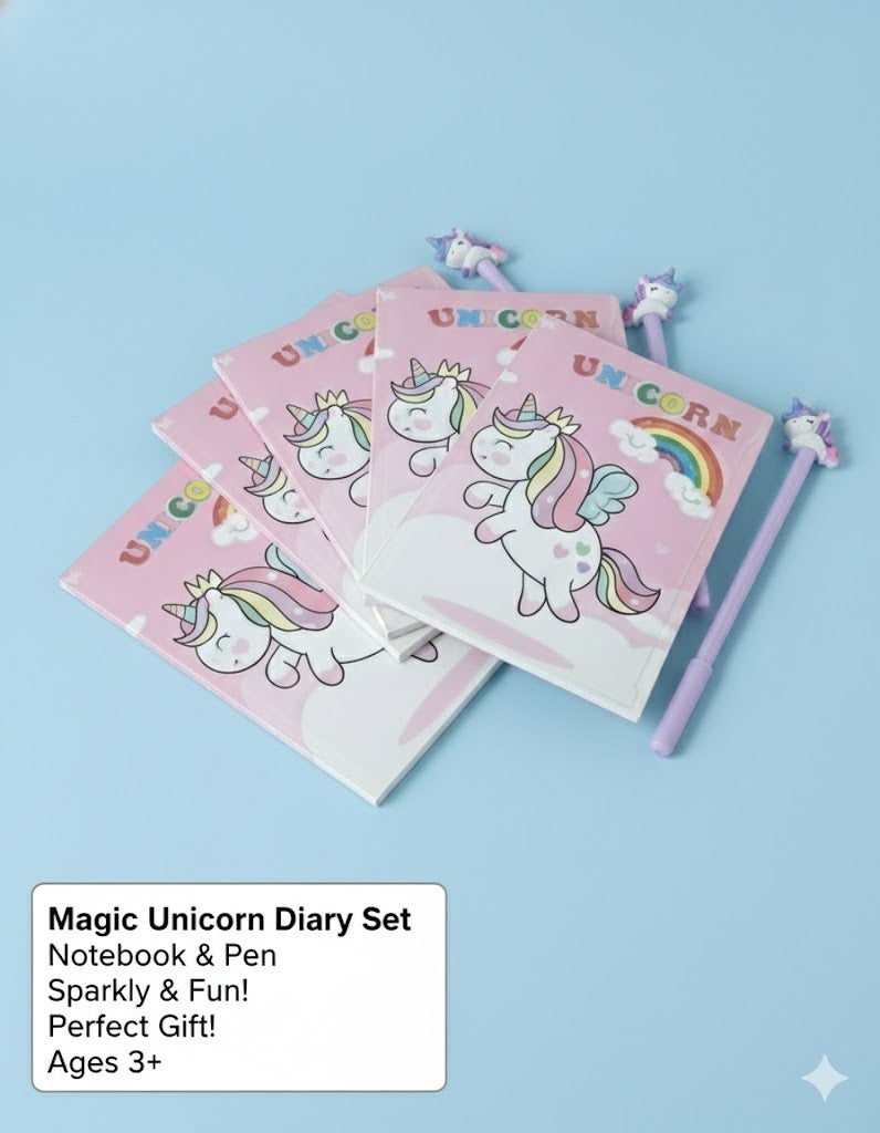 MINDFIT Unicorn Stationery Set for Kids - Image 3