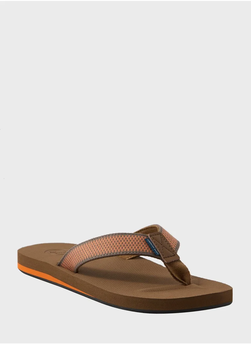 American Eagle Striped Thong Flip Flop