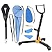 SUNYIN SUNYIN Saxophone Stand Set include Saxophone Cleaning Kit Saxophone Strap Alto/Tenor Saxophone Holder Soft Cotton Sax  - Image 2