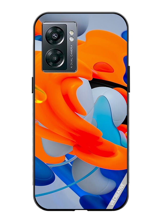 VR CREATIVE Protective Case Cover For Oppo A57 5G Design Multicolour  - Image 1