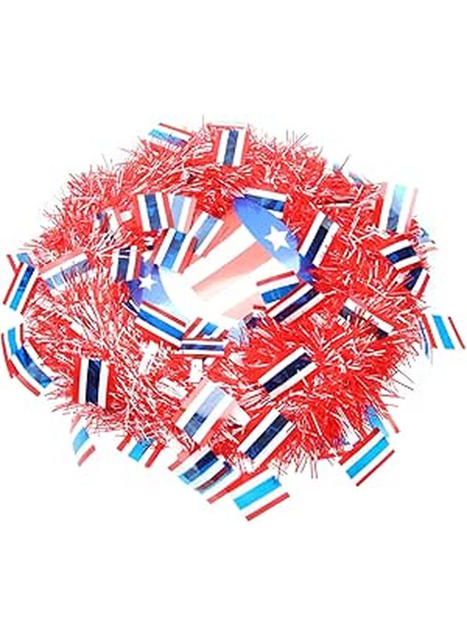 Patriotic USA Wreath For Independence Day Decor Indoor And Outdoor Hanging - Image 1