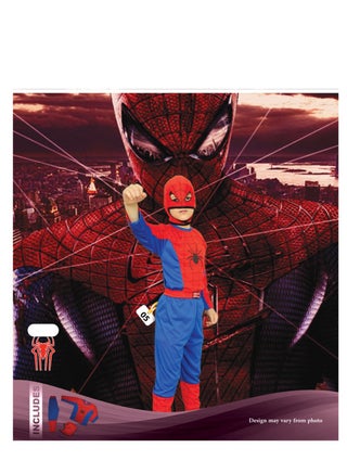 Spider-Man costume for kids - a great costume for superhero fans Suitable for 2-3 years old