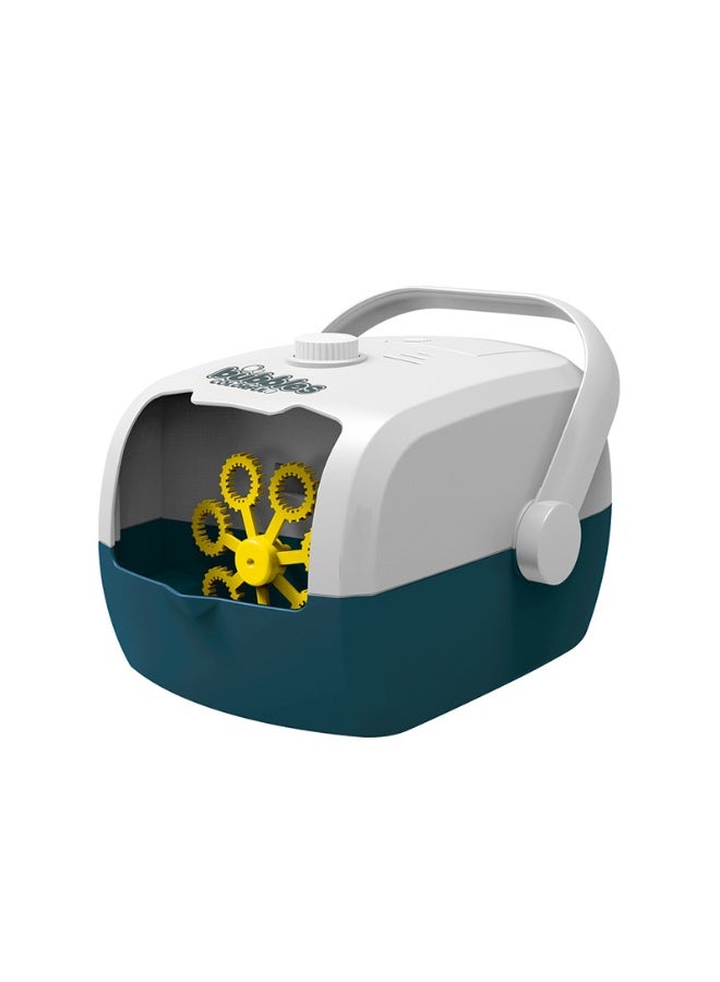 Automatic Bubble Machine for Family Fun with Suitcase Design - Image 1