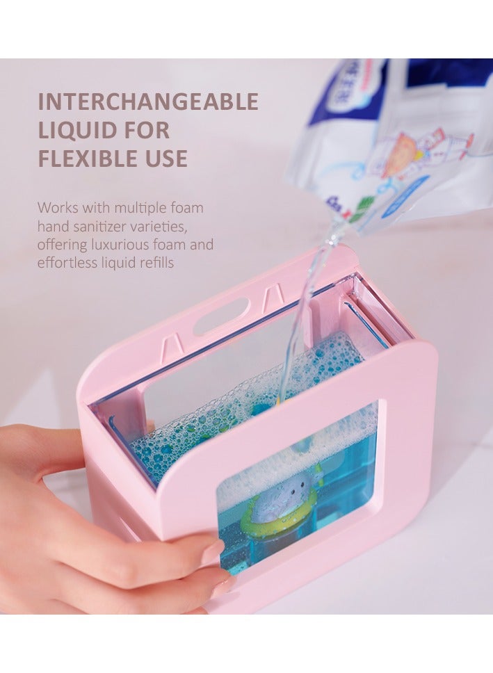 Touchless Soap Dispenser for Hand Wash (Blue)  - Image 3