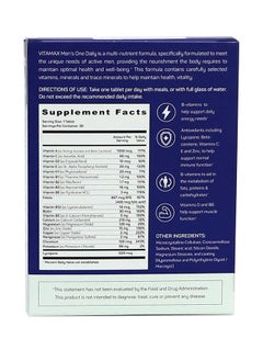 Vitamax Men's One Daily Tab 30's  - Image 3