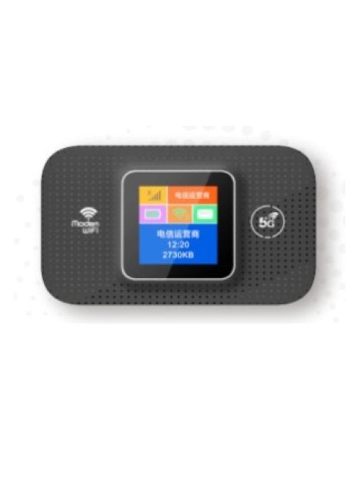 Generic - Mobile WiFi Top Link 4G Wireless Modem LTE 150Mbps WIFi 300Mbps Support to 12 devices long time fast internet Standarad Li-io Battery  HW57 PRO Black - Image 1