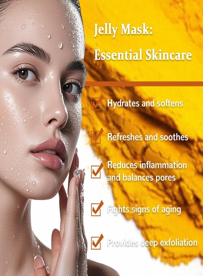 نيليس قناع جيلي نيليس الاحترافي للوجه، قناع جيلي للمنطقة الحساسة | لترطيب فوري، قناع نباتي مقشر للوجه، لترطيب البشرة (مضاد لليوريا) - Image 2