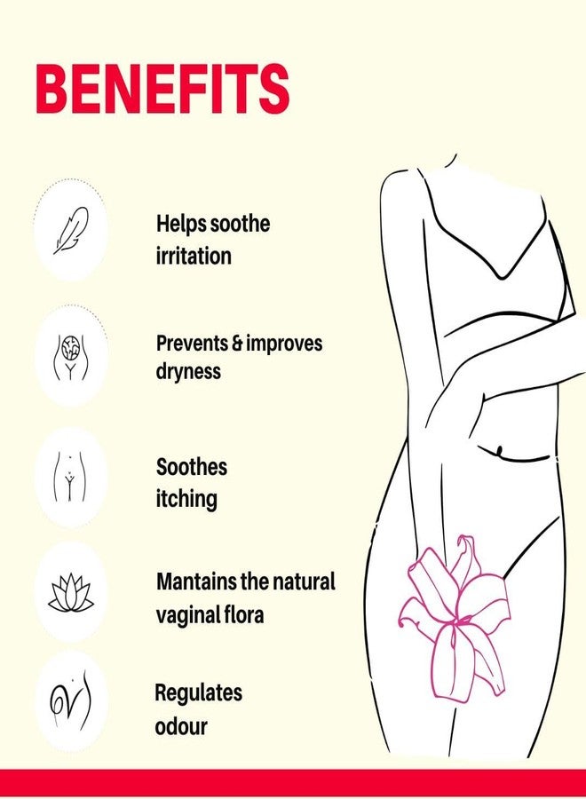 EDITH غسول إديث ناتشورالز للمناطق الحساسة للنساء، تركيبة متوازنة الحموضة، يمنع الروائح الكريهة، 50 غرام - Image 4