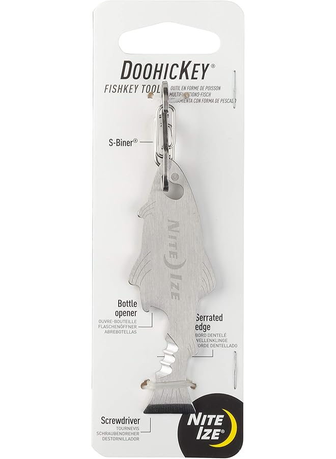 NITE IZE Nite Ize Kmtfks-11-R6 Doohickey Fishkey Key Tool Steel  - Image 1