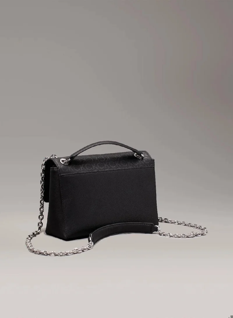 CALVIN KLEIN Convertible Logo Shoulder Bag