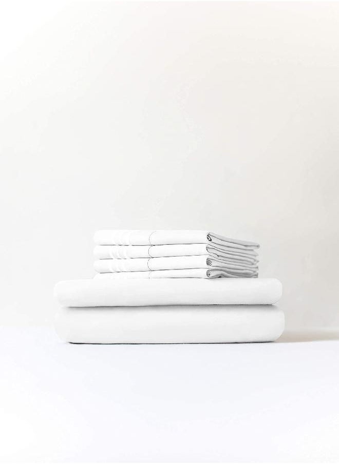 CGK Unlimited - Extra Deep Pocket Sheets - 4 Piece Sheet Set - Twin XL Sheets Deep Pocket - Extra Deep Pocket XL Twin Sheets - Deep Fitted Sheet Set - Extra Deep Pocket Twin XL Size Sheets - Fits Extra Deep Mattress - Image 1
