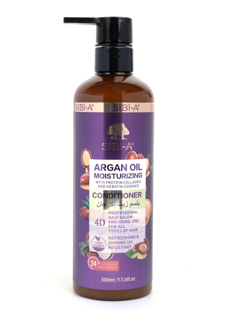 بلسم بزيت الارجان لترطيب وتنعيم وتغذية الشعر 500 مل