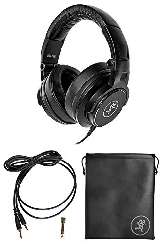 Mackie MC Series Professional Foldable Studio ClosedBack Headphones MC150