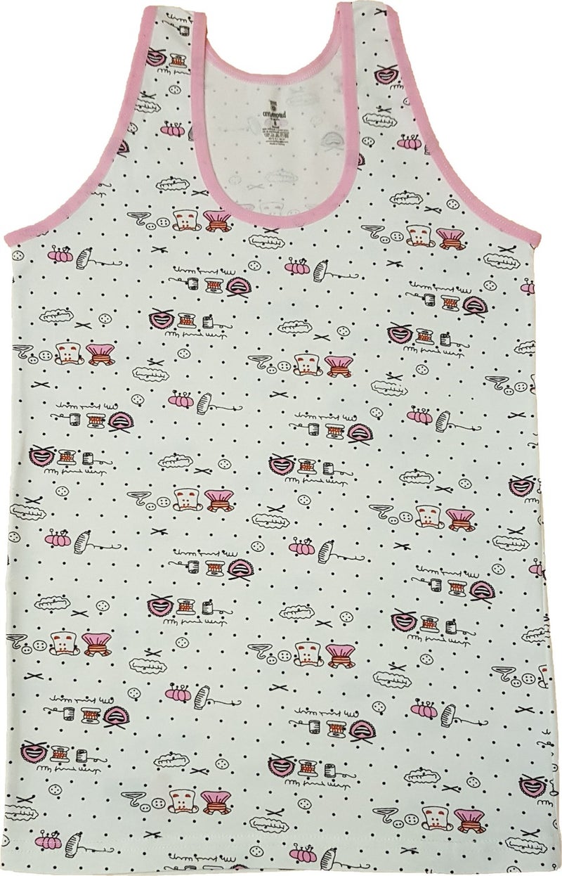 Ceylanoğlu 6-Pack Girls' Undershirt  - Image 1