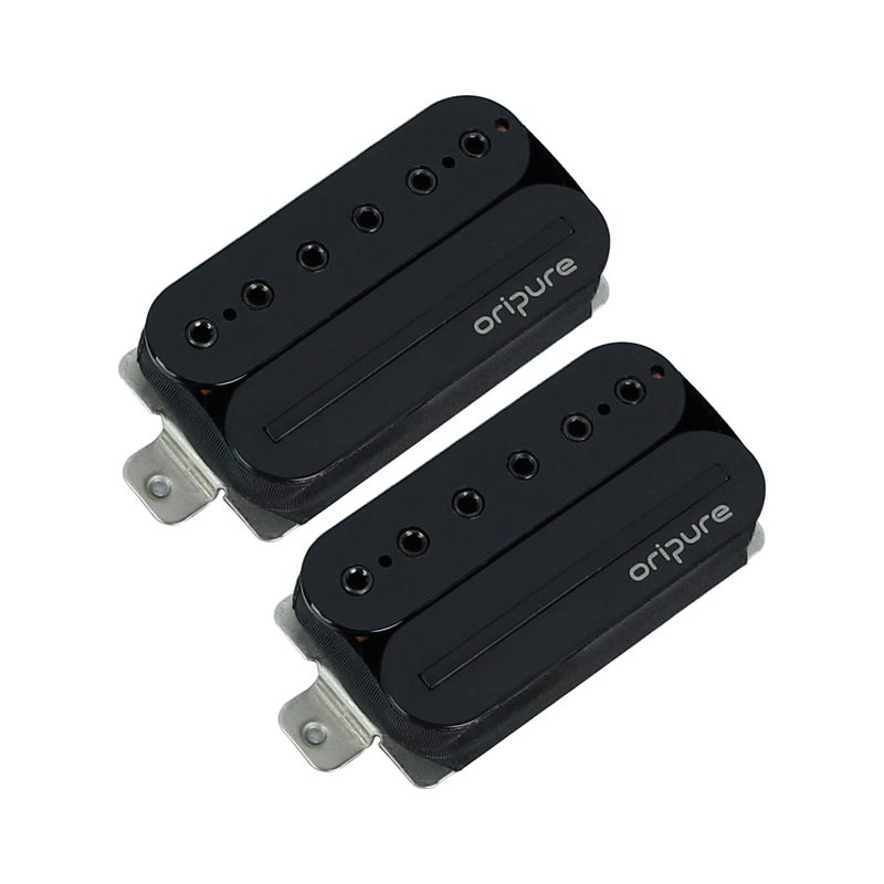 Oripure Guitar Humbucker Pickup Neck+Bridge Pickups Set Hot Rail & Screw Poles - Image 4